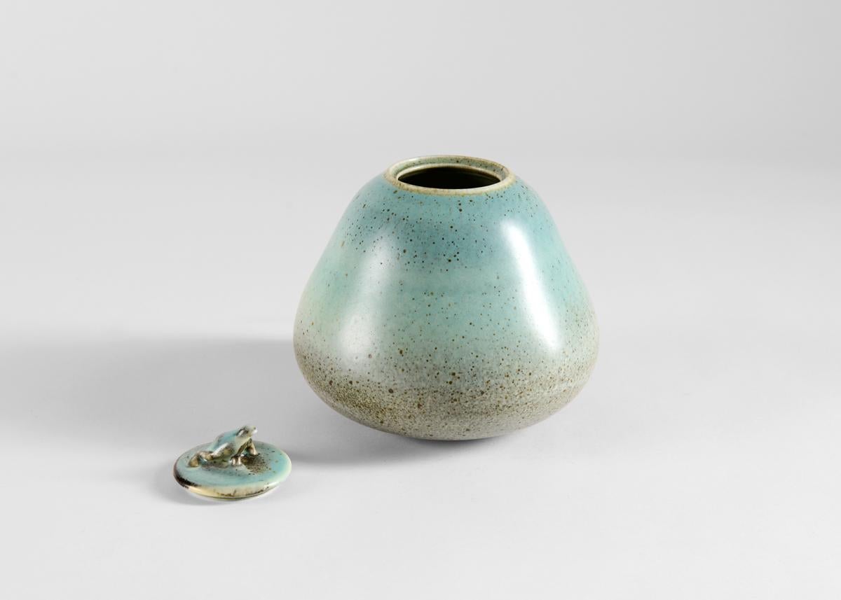 Unique, signed and dated.

The great diversity and originality of Girel’s work is the result of his wholly unique approach. His techniques are not found in any ceramics textbook, but in the laboratory of his mind. His materials are not procured