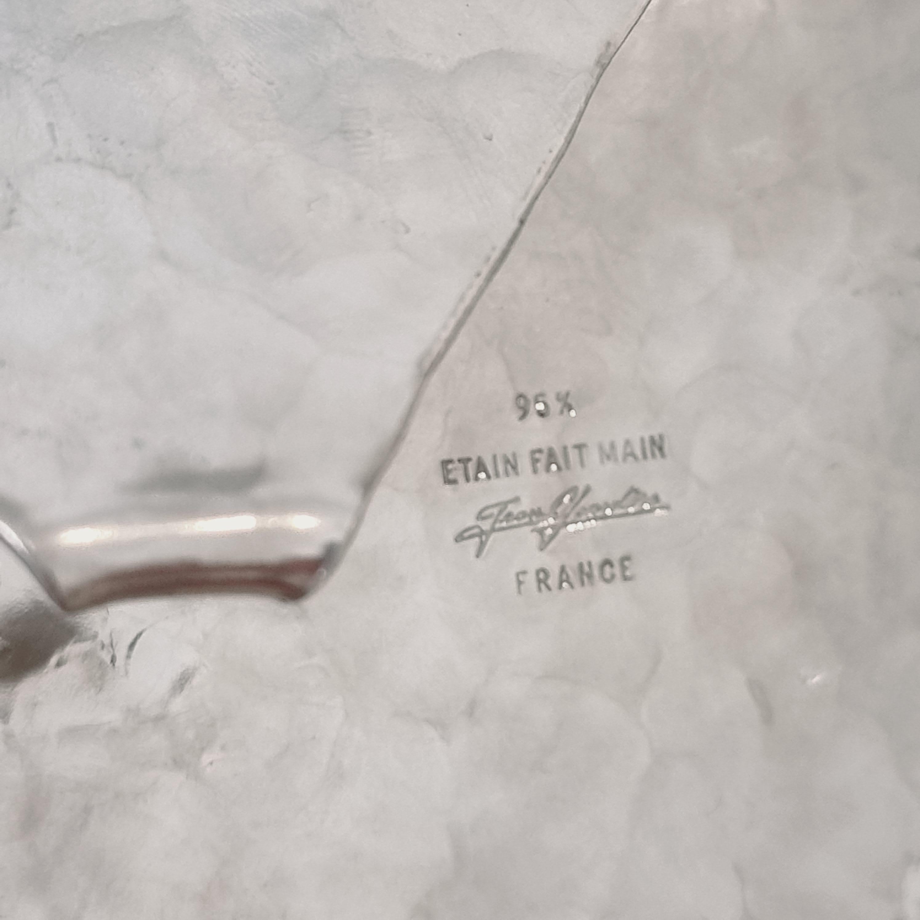 etain fait main jean goardere