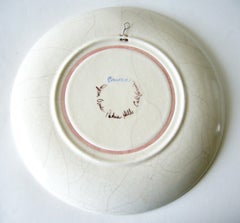 Jean Goodwin Ames Pomona Scripps College Decorative Charger Plate