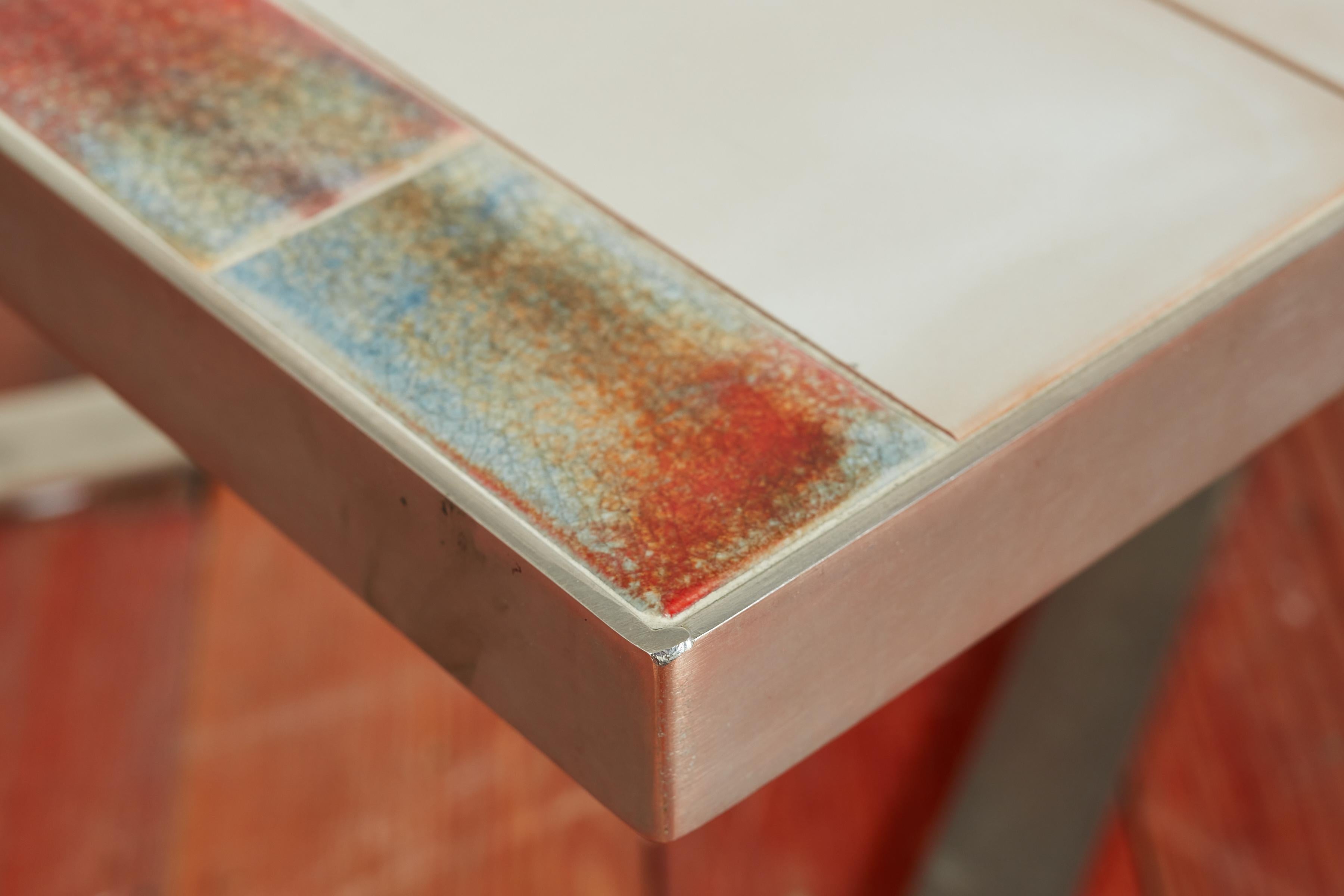 Jean Gregorieff Ceramic Table For Sale 8