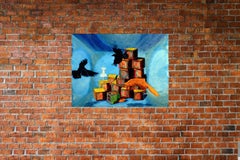 Sins of My Neighbour, Painting, Oil on Wood Panel