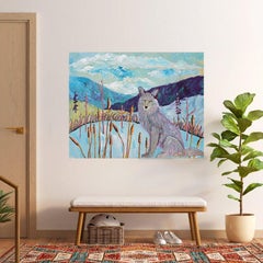 Thin Ice, Painting, Acrylic on Canvas