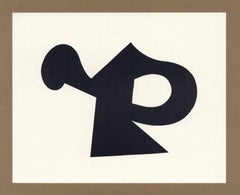 (after) Jean Hans Arp - lithograph for Pensieri Poesie Disegni Collages