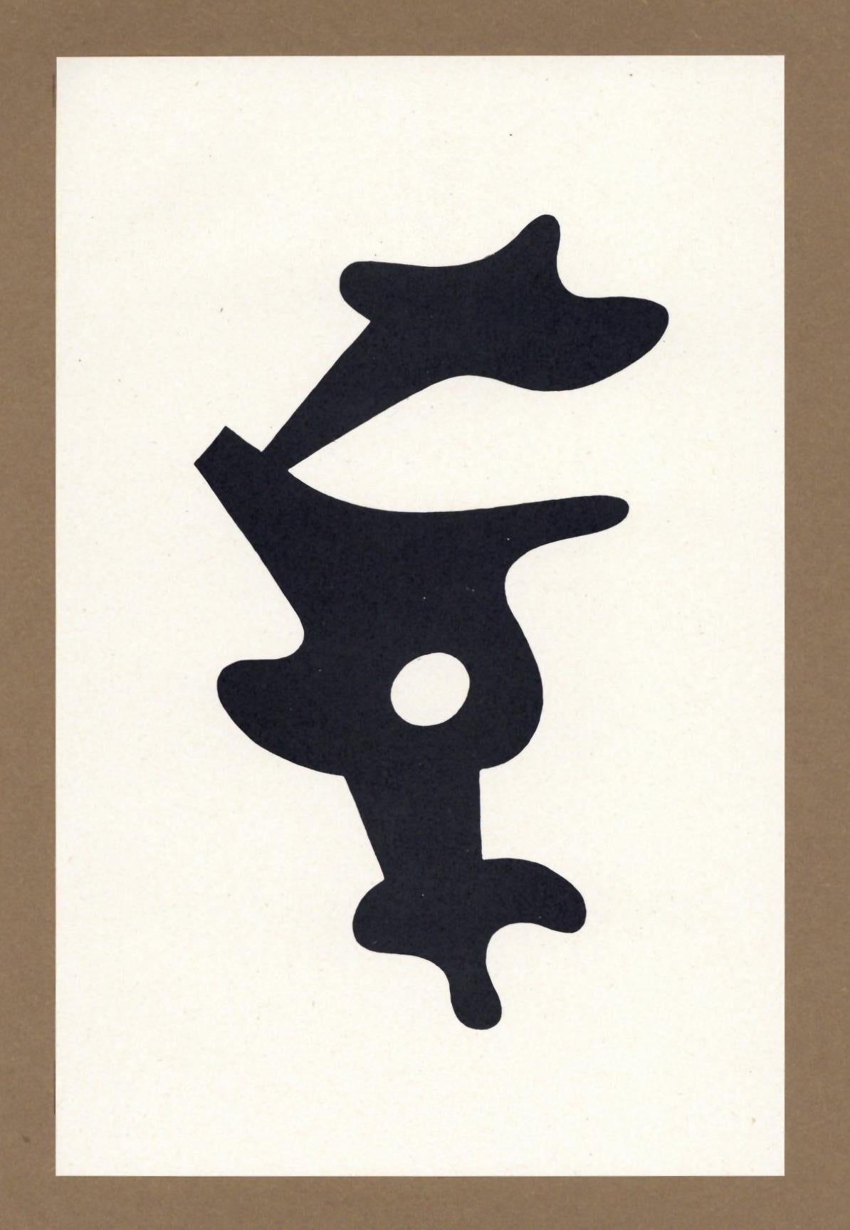 (after) Jean Hans Arp – Lithographie für Pensieri Poesie Disegni Collages