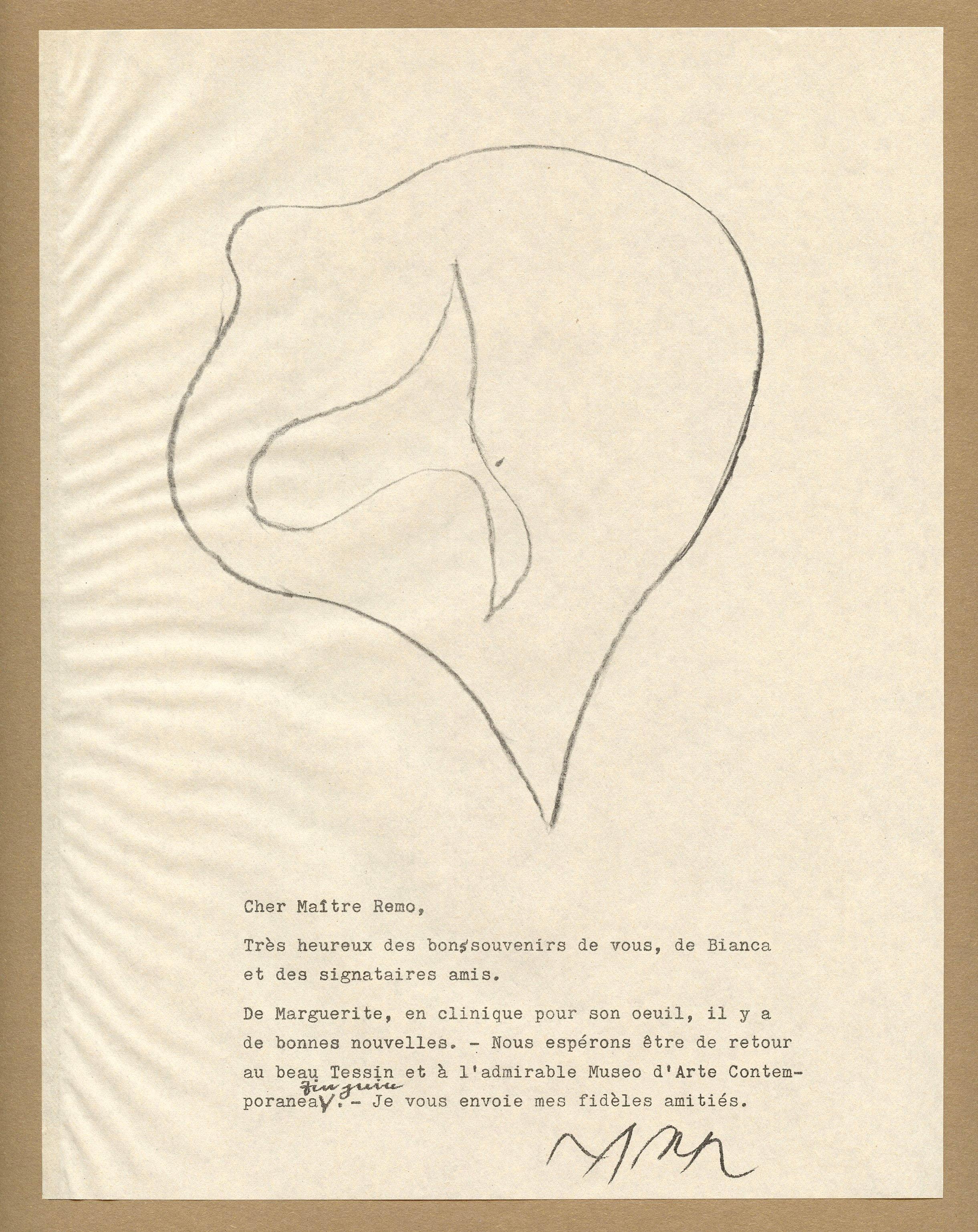 (nach) Jean Hans Arp - Pensieri Poesie Disegni Collagen
