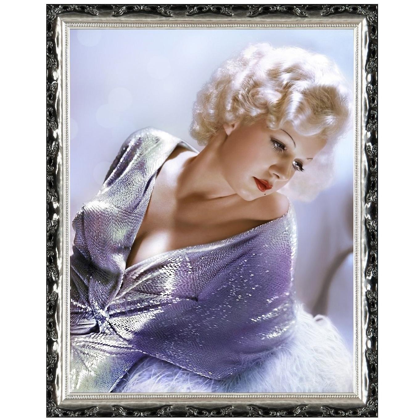 Jean Harlow, After Hollywood Regency Vintage Photography by George Hurrell For Sale