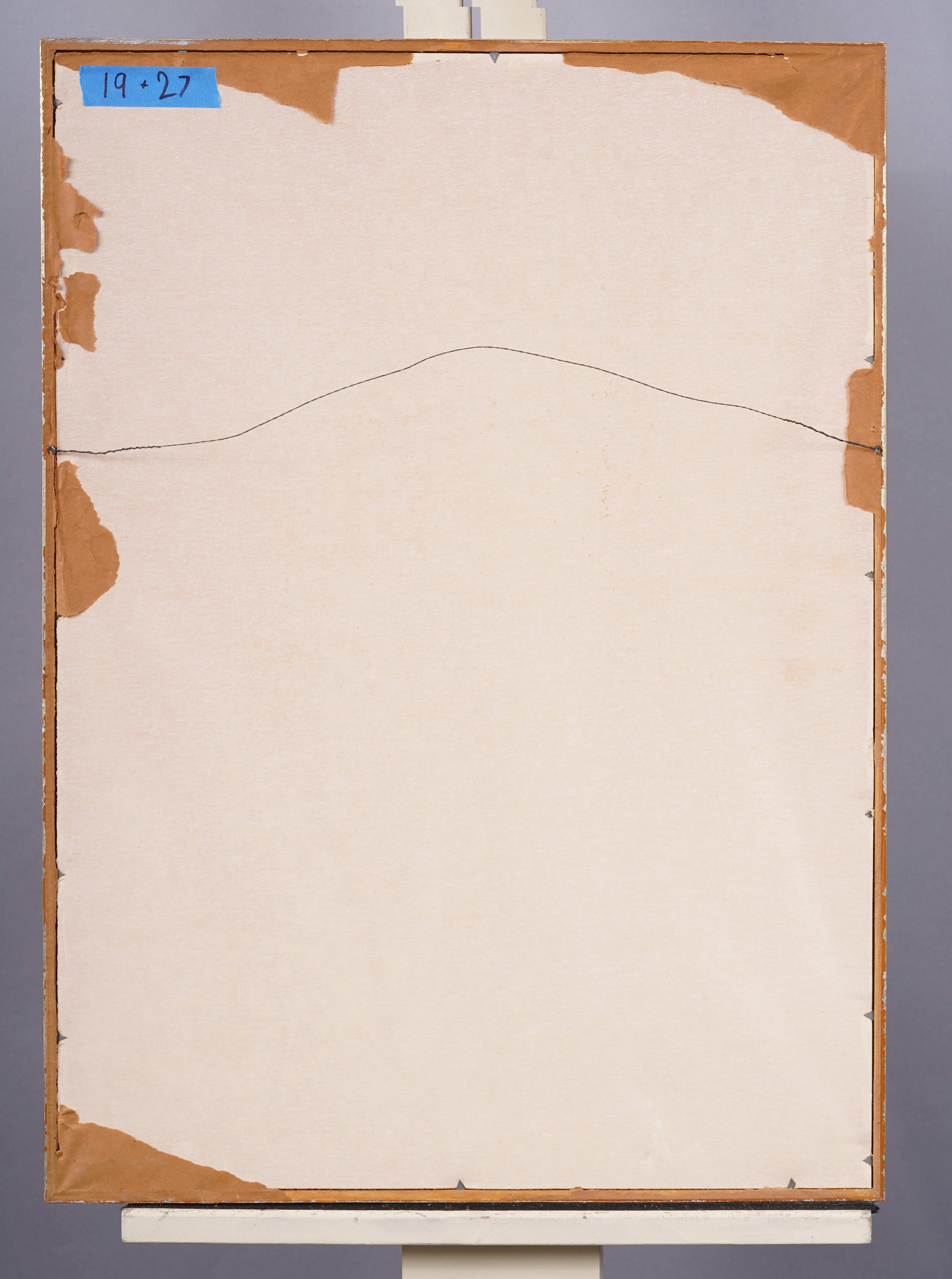 Antike französische modernistische abstrakte Lithographie 2