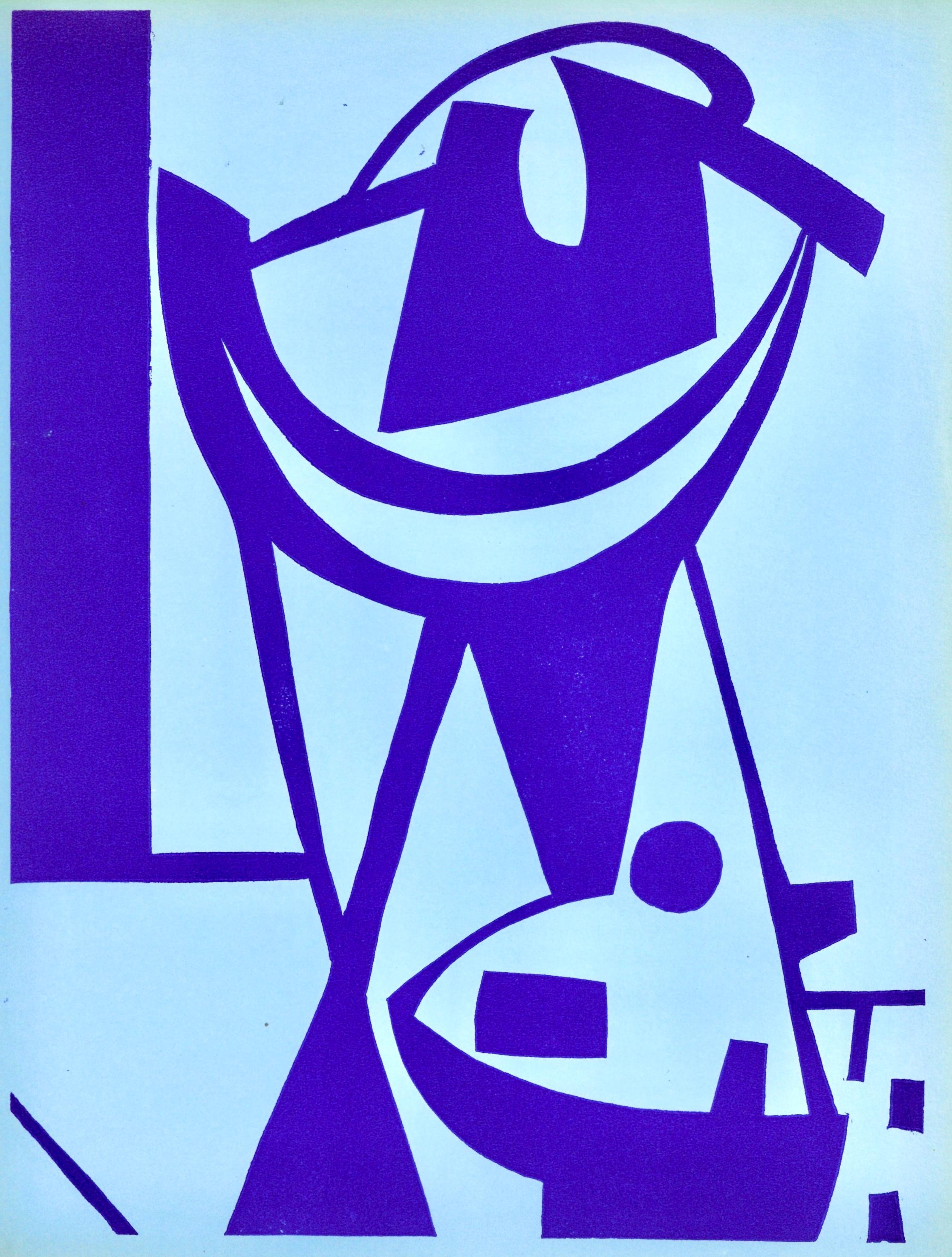 Landscape Print de Jean Helion - Composición, Société internationale d'art XXe siècle
