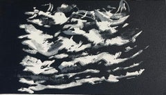 French Modern Drawing by Jean Hélion - Floating Figures