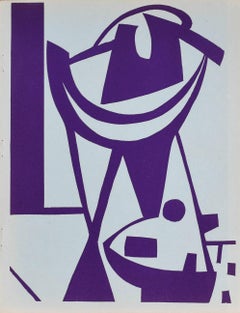 Vintage Hélion, Composition, XXe Siècle (after)