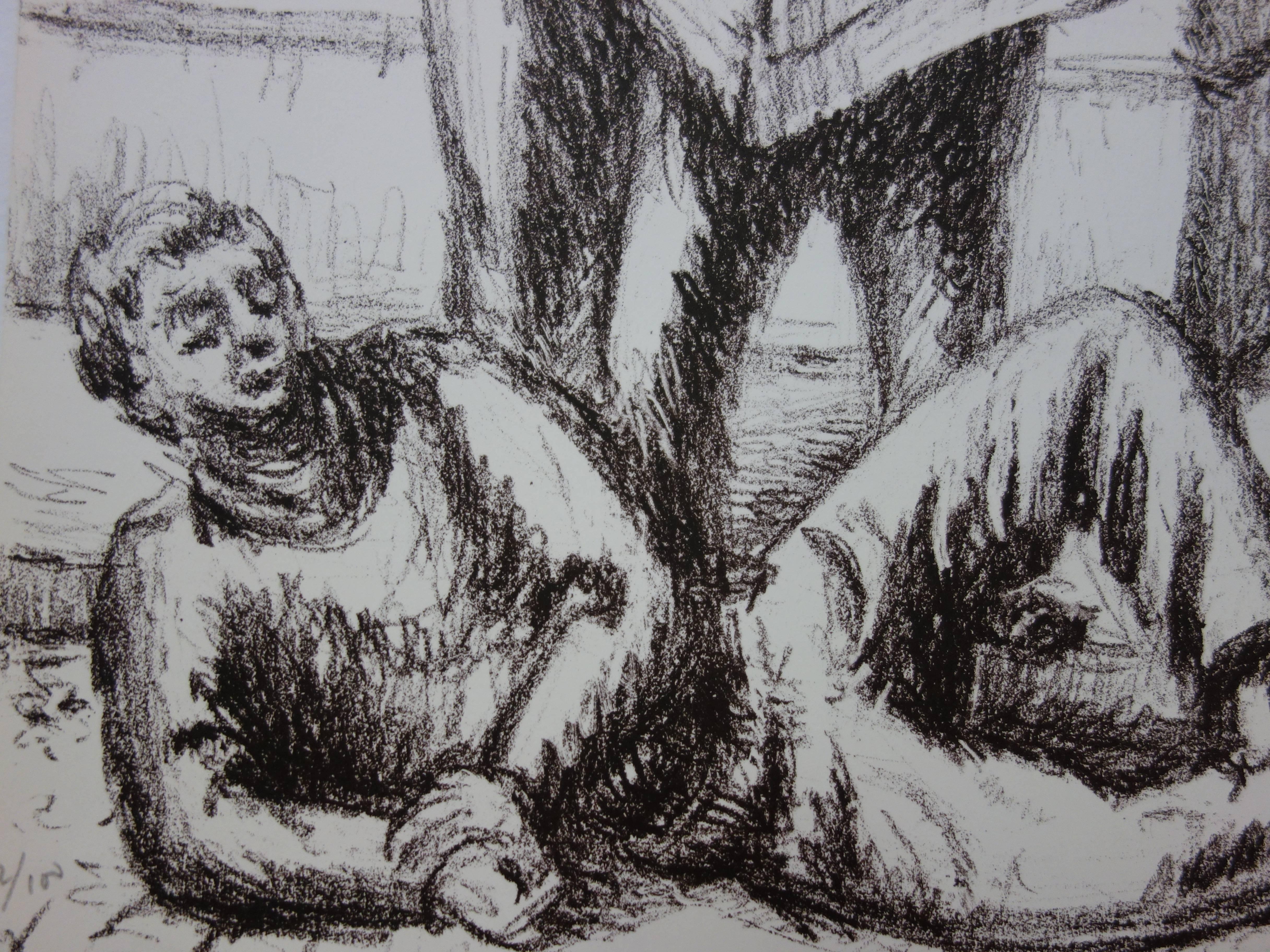 Jean Hélion (1904-1987 )
Lectores de la revista

Litografía original
Firmado a mano y numerado/ 100
1951
Impreso en vitela
Tamaño 41 x 32 cm (c. 16 x 12,6