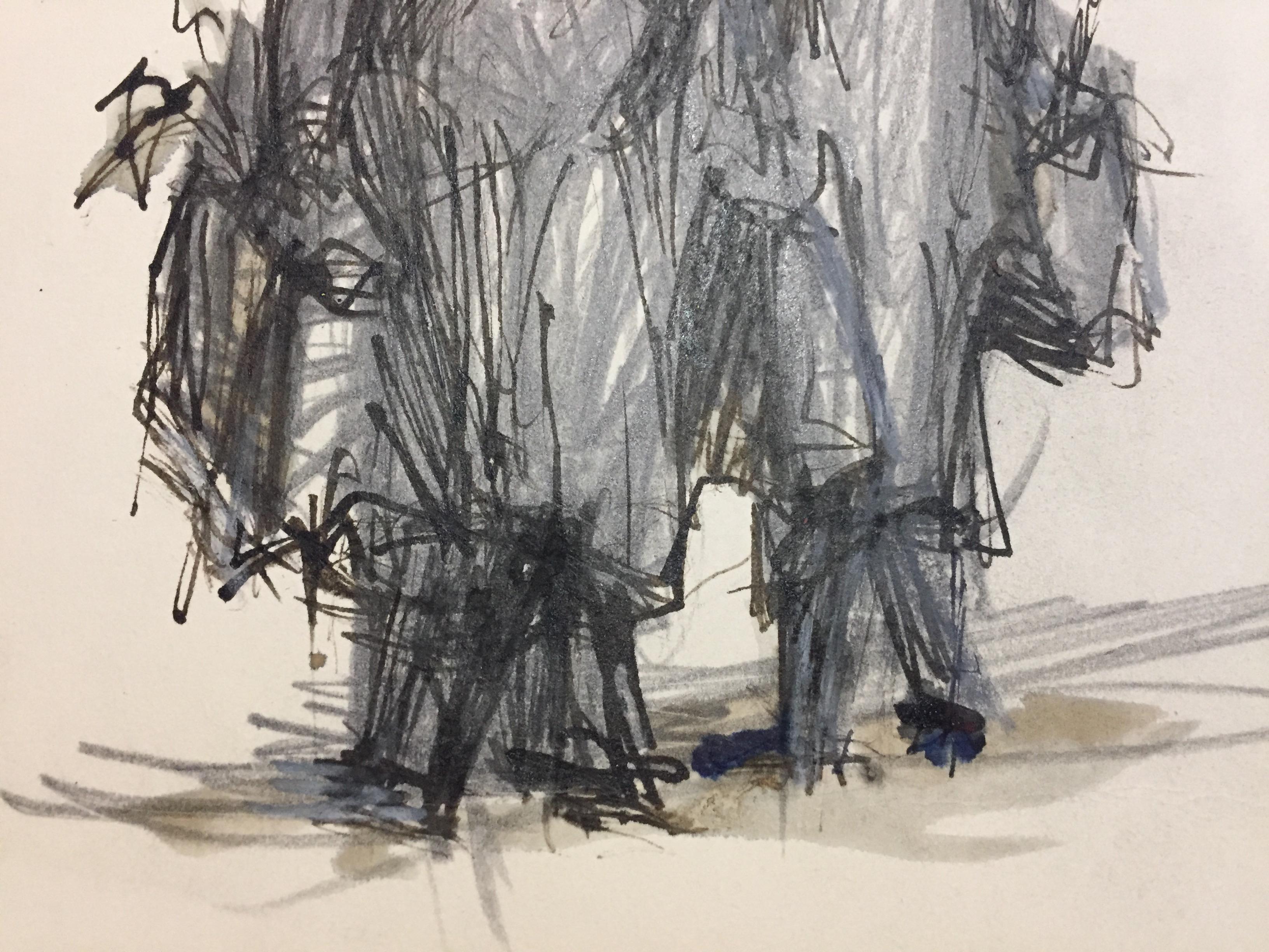 Les Ménagères - Beige Still-Life Print by Jean Helion