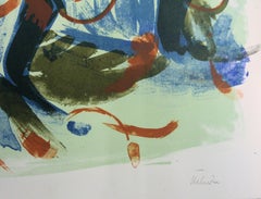 Three Boats - Original handsigned lithograph - 50 copies