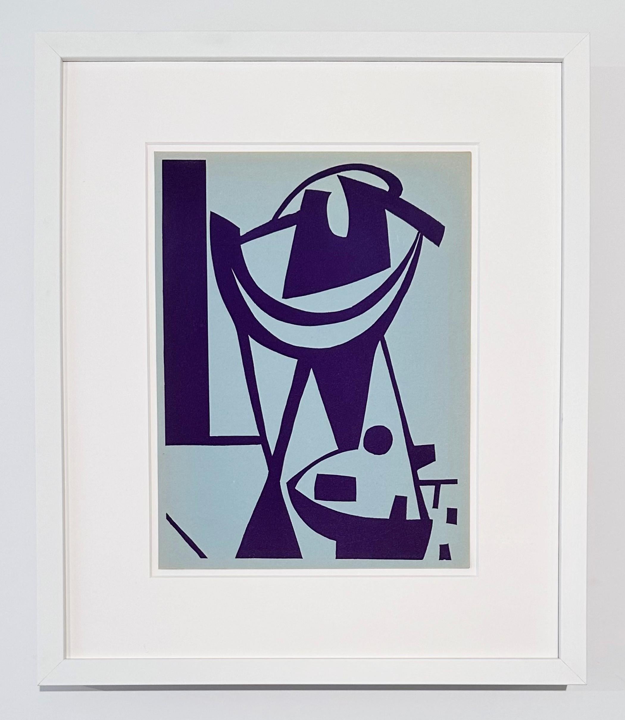 Untitled from XXe Siecle No. 4 - Print by Jean Helion
