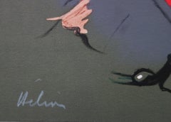 USA : Buscadores de oro - Litografía original firmada a mano