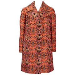 Cappotto in broccato Jean Hercey Haute Couture
