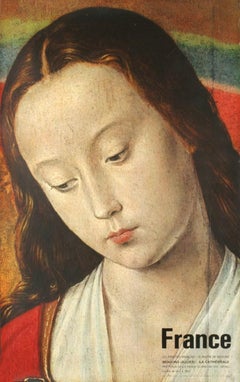 Druck aus der Renaissance: Kathedrale von Moulins, 1972, Detail (ohne Rahmen)