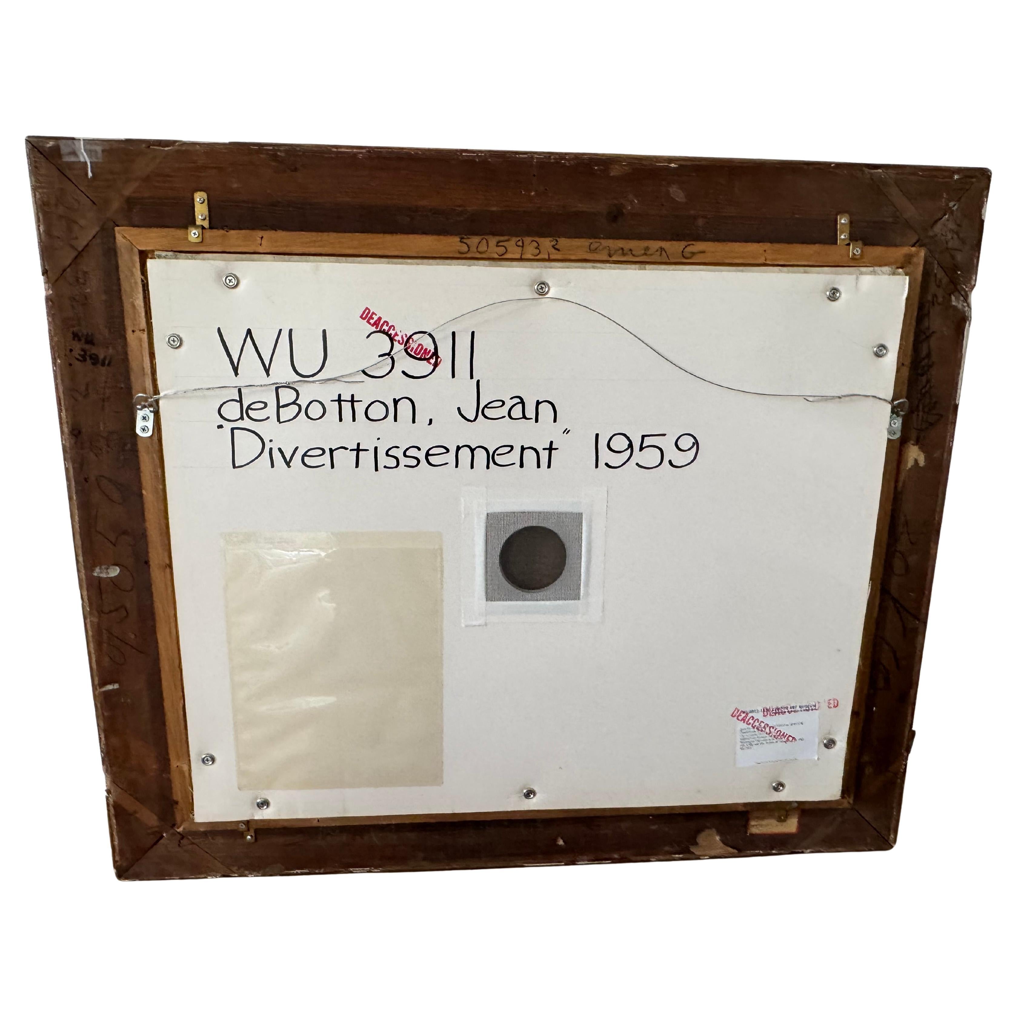 Jean Isy de Botton 1959 