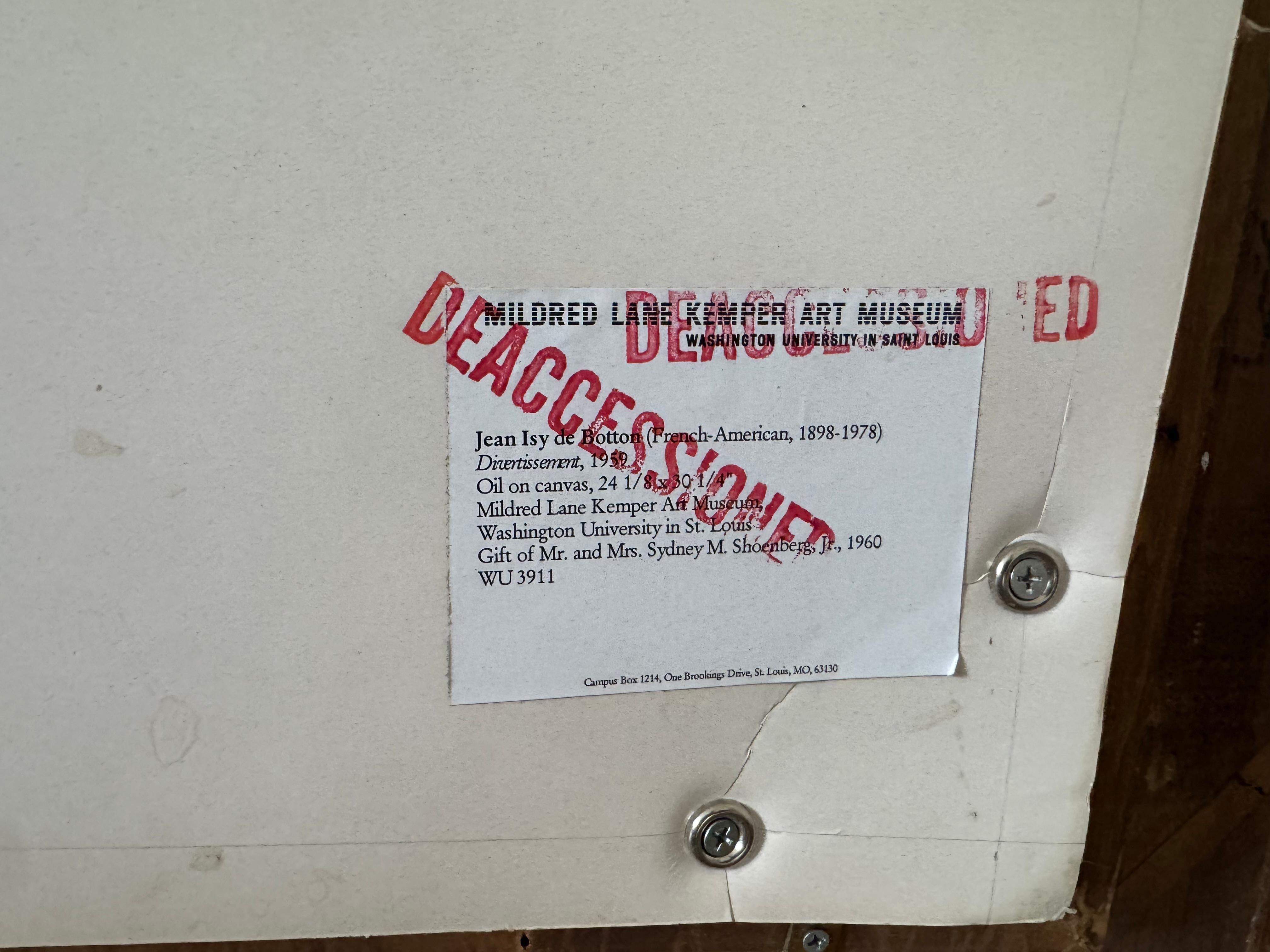 Jean Isy de Botton 1959 