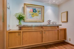 Jean Isy De Botton 1959 "Still Life" Painting - Oil on Canvas "Divertissement"