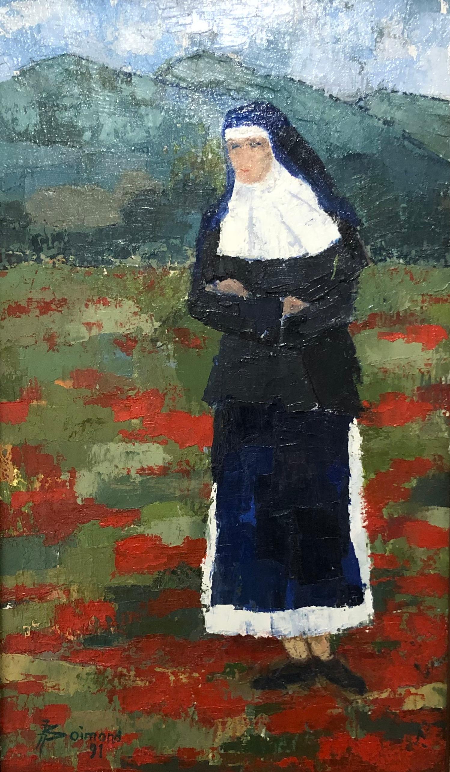 Figurative Painting di Jean Jacques Boimond - Caro nessuno