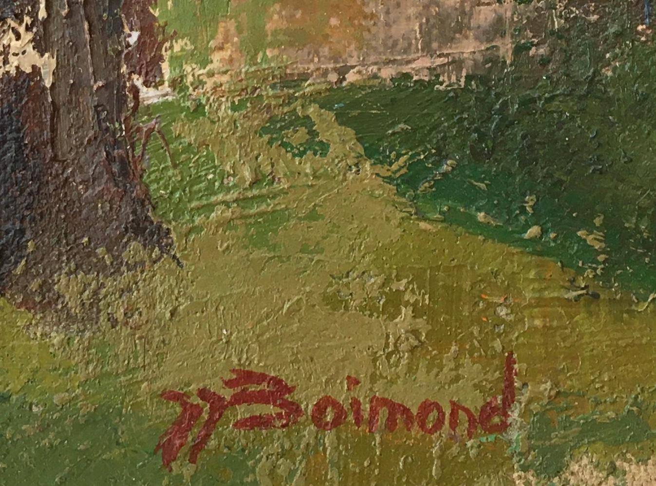 St Barthélemy - Painting Moderno di Jean Jacques Boimond