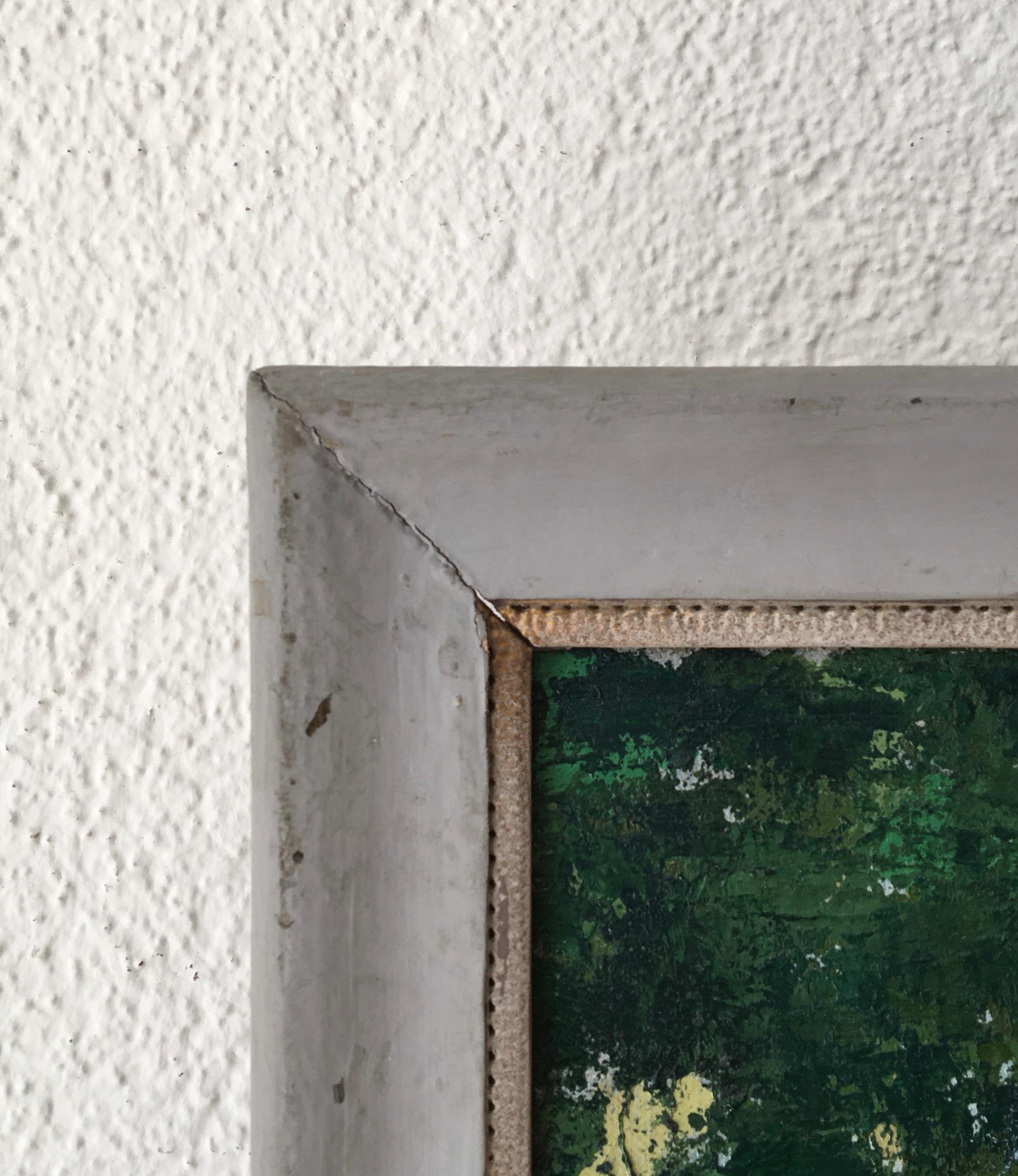 Lavori su tela
Telaio in legno grigio
45 x 53 x 2 cm
