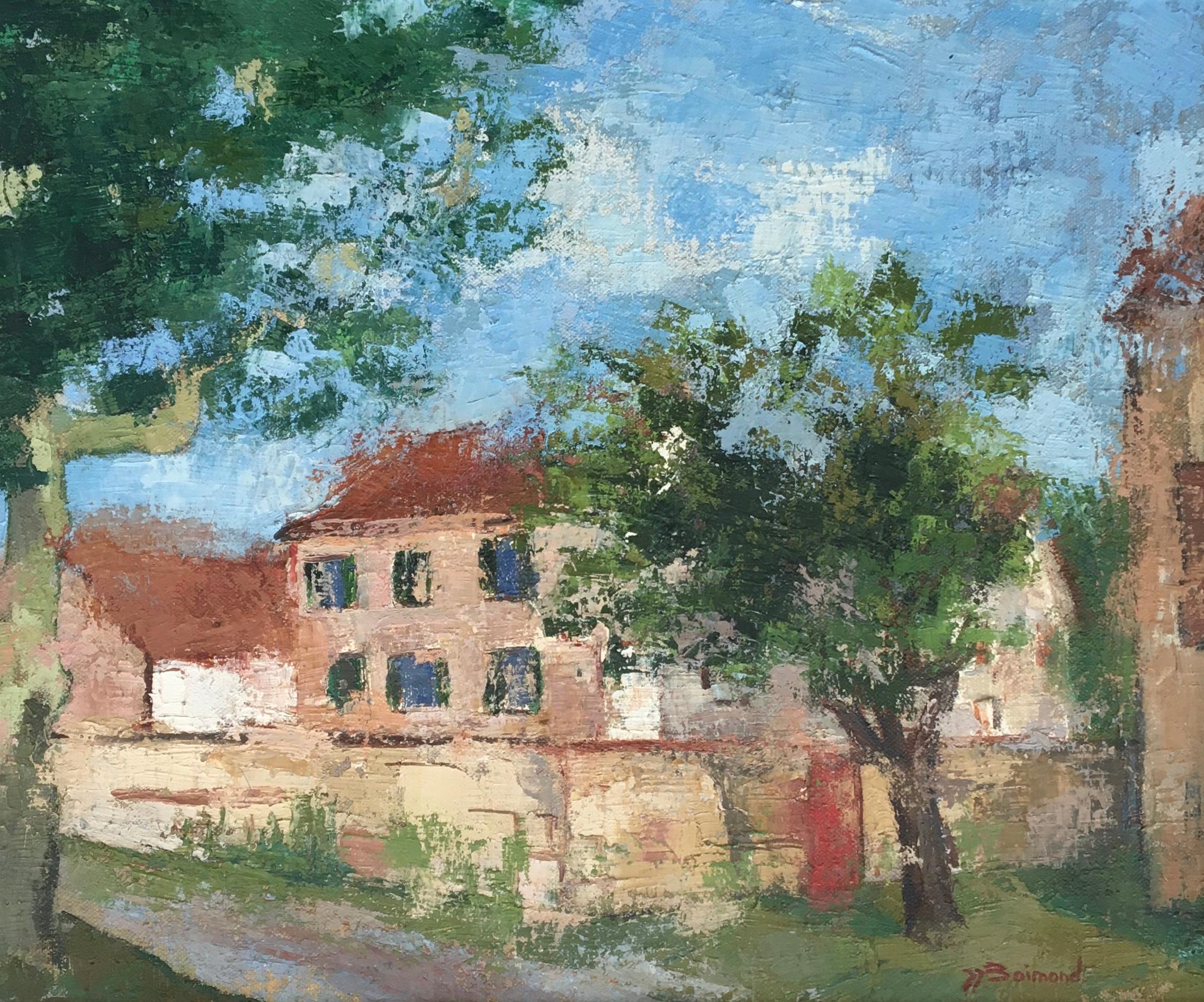 Landscape Painting di Jean Jacques Boimond - St Barthélemy