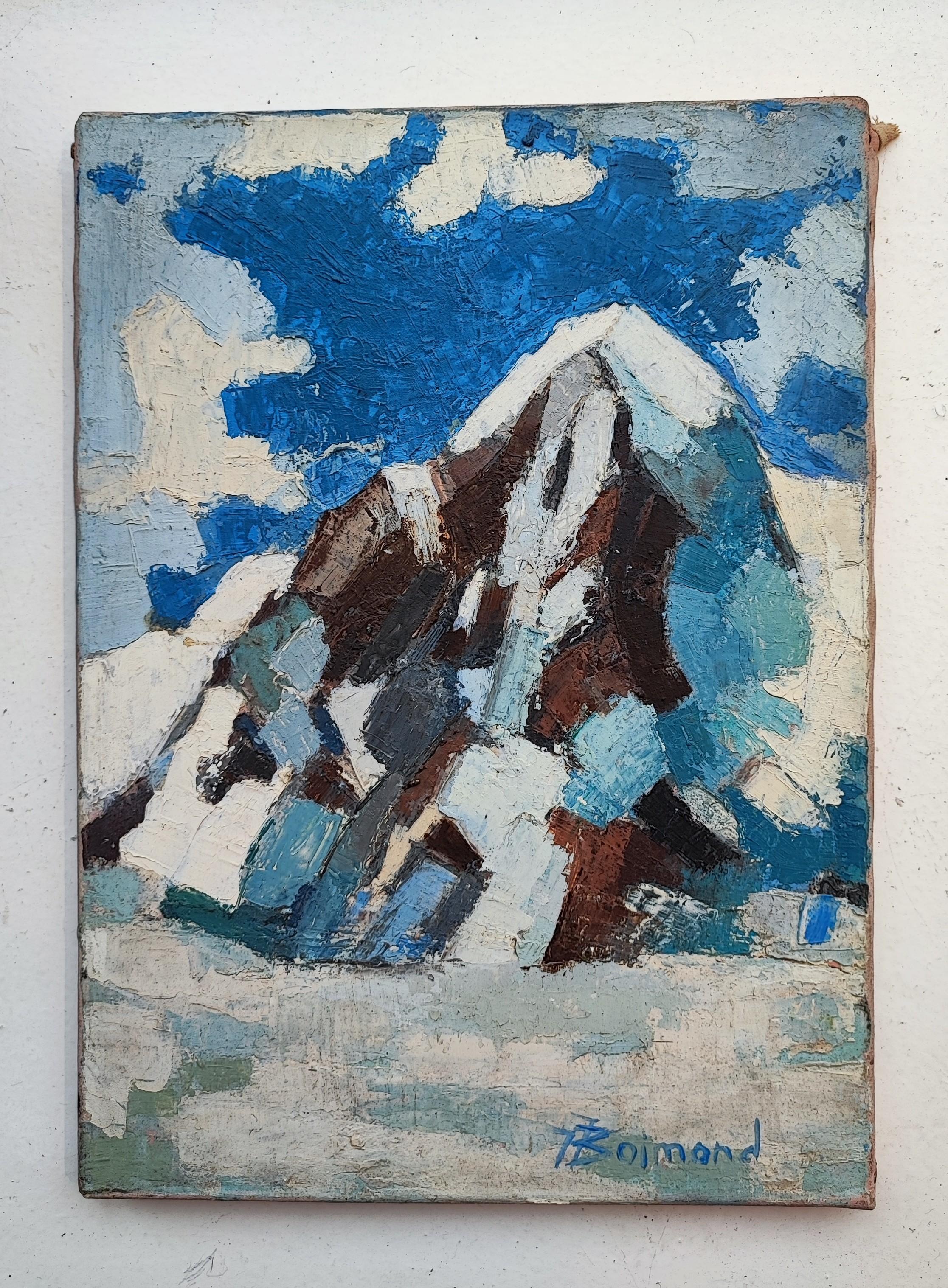 Triangolo Tacul - Painting di Jean Jacques Boimond