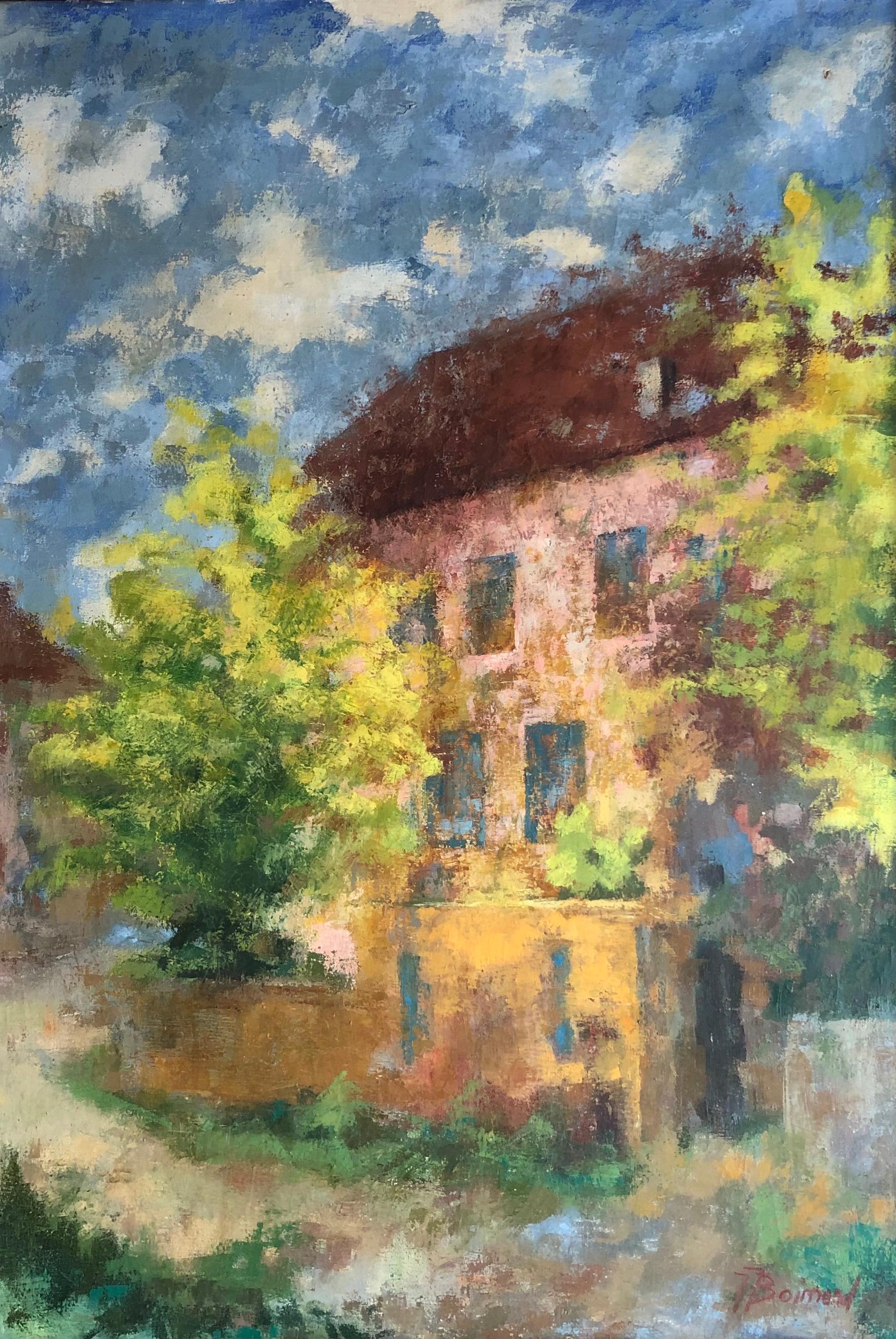 Jean Jacques Boimond Landscape Painting - Villa