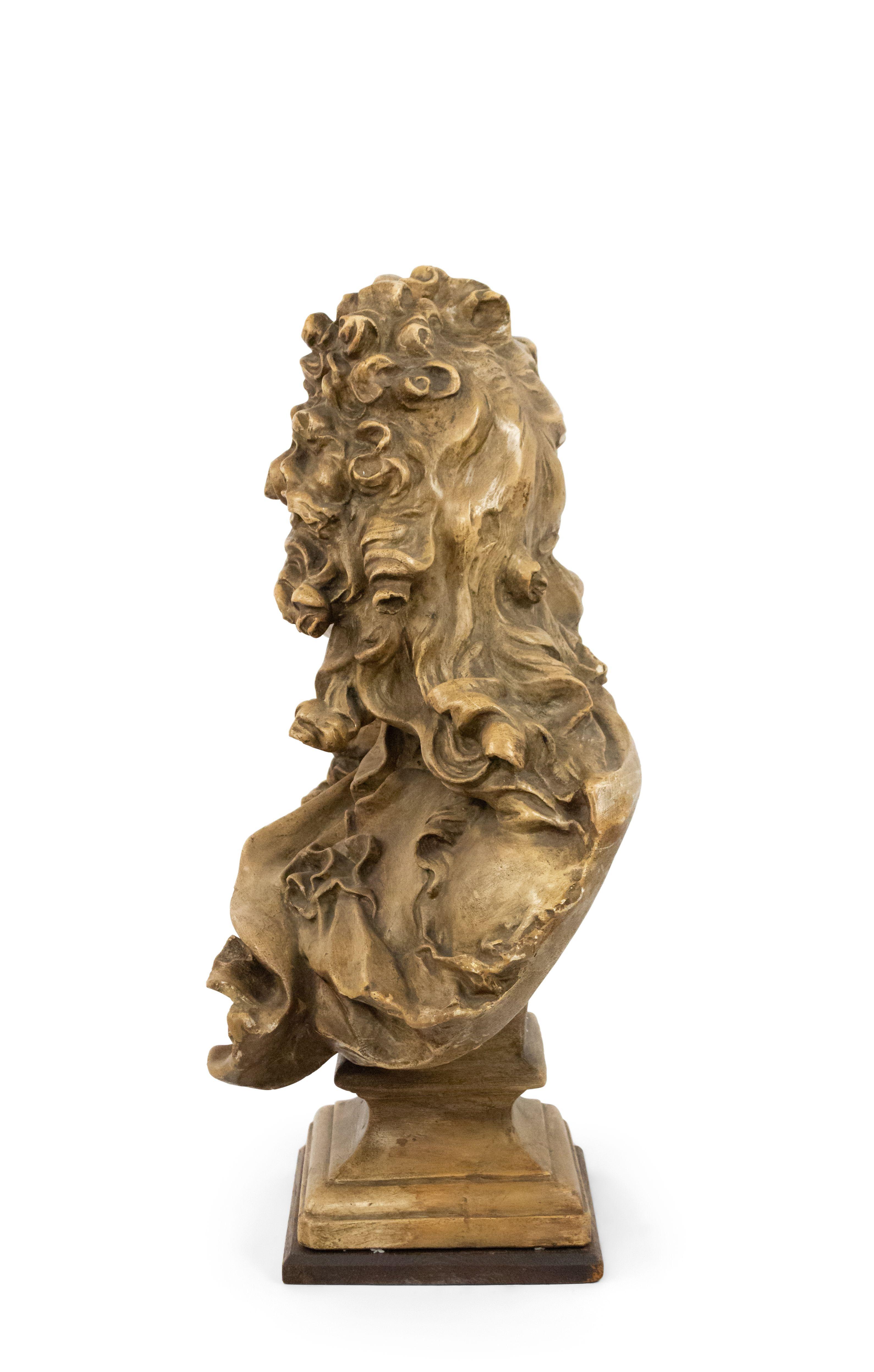 Francese Busto di nobile di Jacques Caffieri in vendita