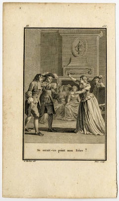 Untitled - A collection of illustrations for Le Roman comique by Scarron.