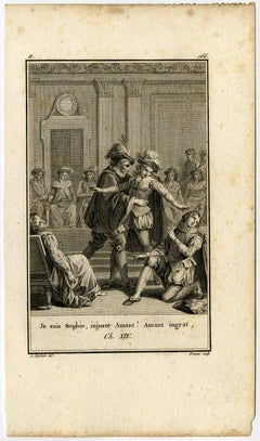 Sans titre - Une collection d'illustrations pour Le Roman comique de Scarron.