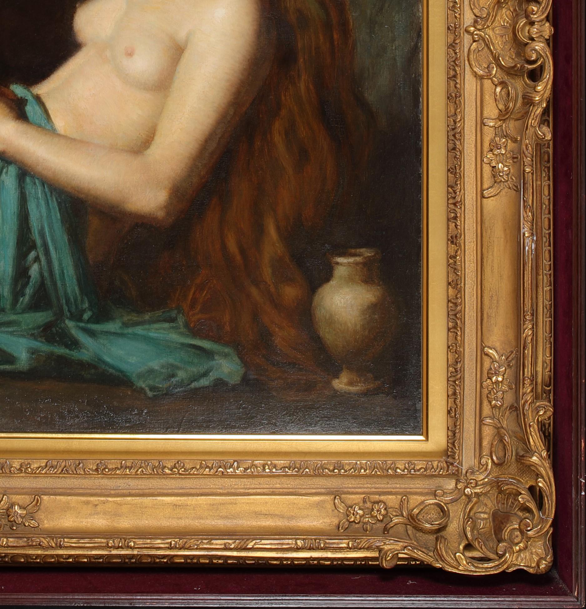 Mary Magdalene Sleeping, 19th Century  by Jean-Jacques Henner (1829-1905) 1