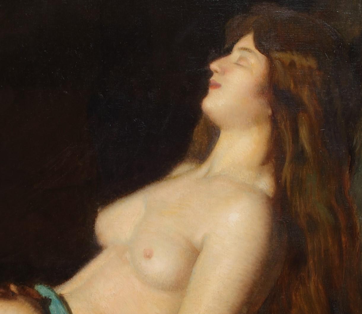 Mary Magdalene Sleeping, 19th Century  by Jean-Jacques Henner (1829-1905) 4