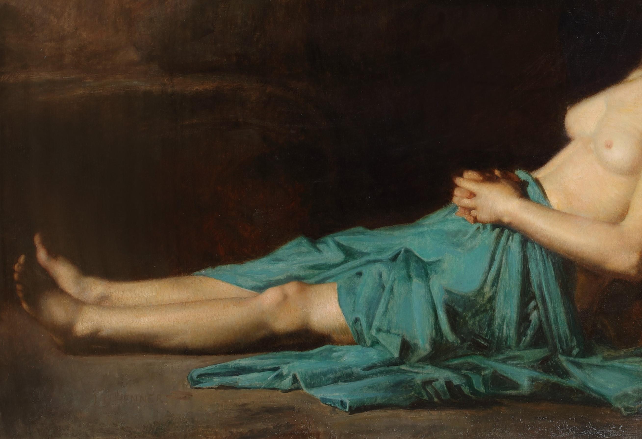 Mary Magdalene Sleeping, 19th Century  by Jean-Jacques Henner (1829-1905) 5