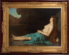 Mary Magdalene Sleeping, 19th Century  by Jean-Jacques Henner (1829-1905)