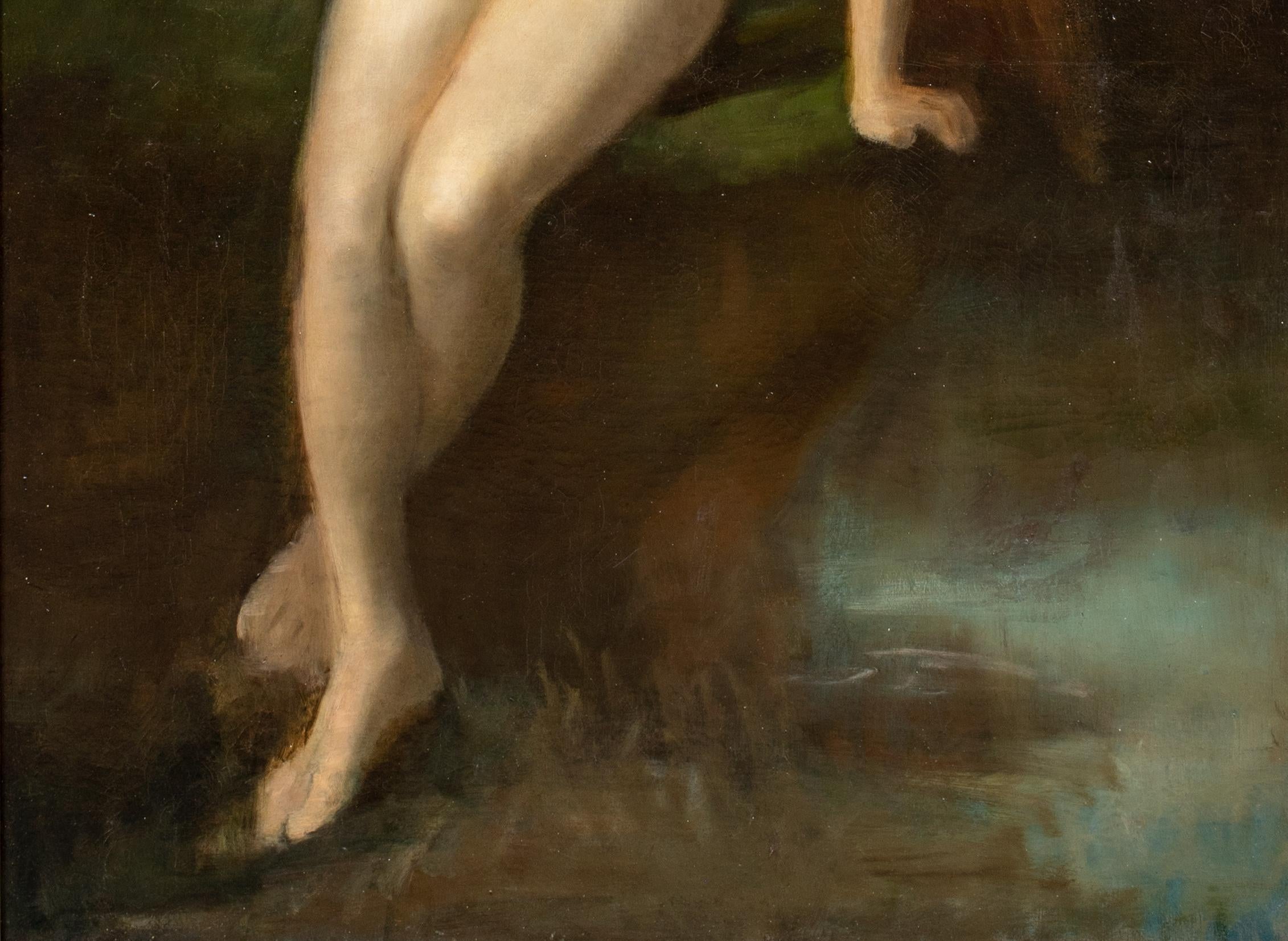 Portrait Of A Red Haired Nude, 19th Century  3