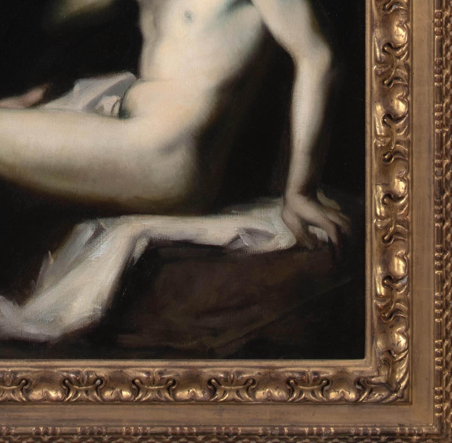 The Death Of Saint Sebastian, 19th Century  by Jean-Jacques Henner (1829-1905) For Sale 2