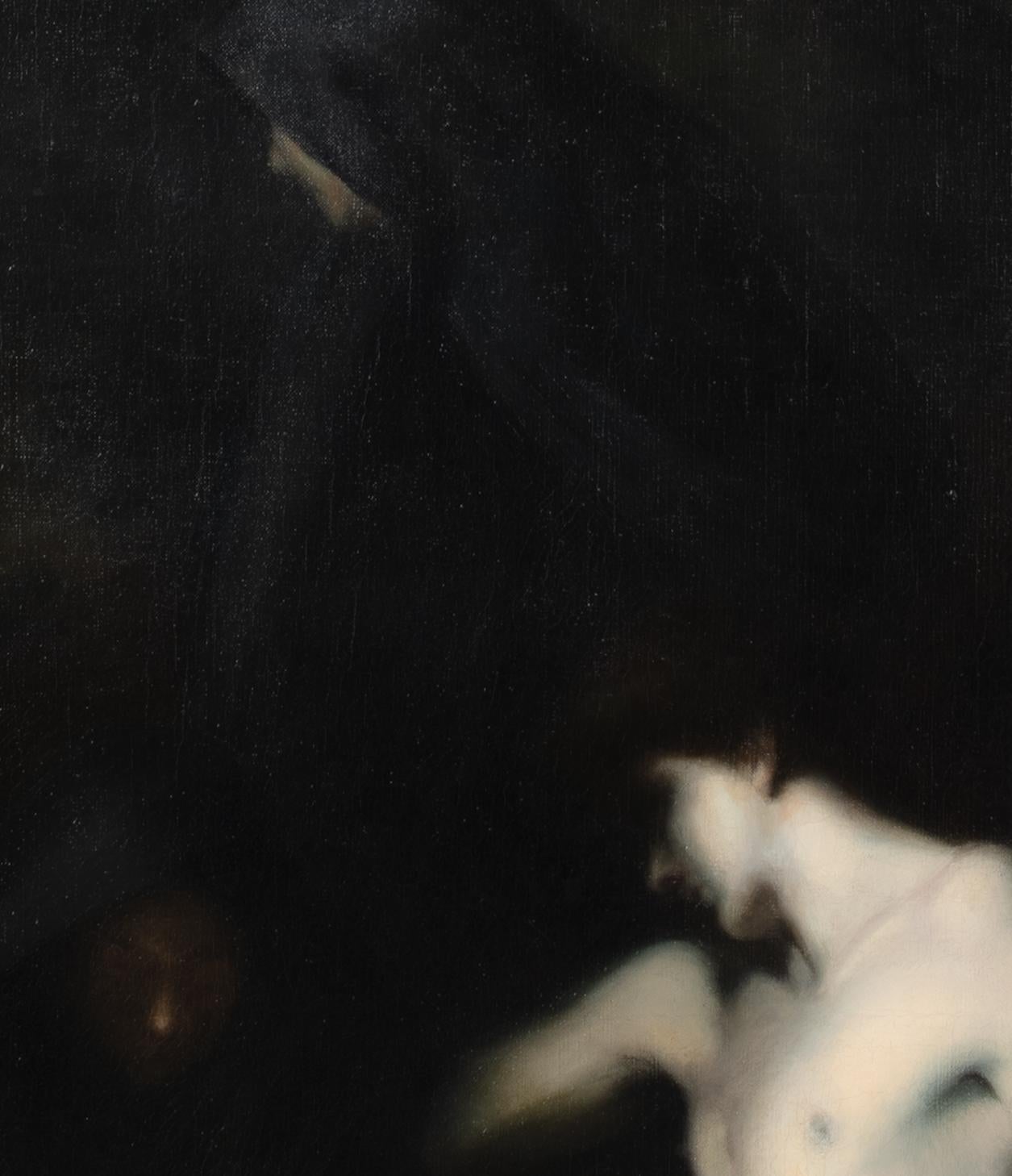 Der Tod des Heiligen Sebastian, 19. Jahrhundert  von Jean-Jacques Henner (1829-1905) im Angebot 7