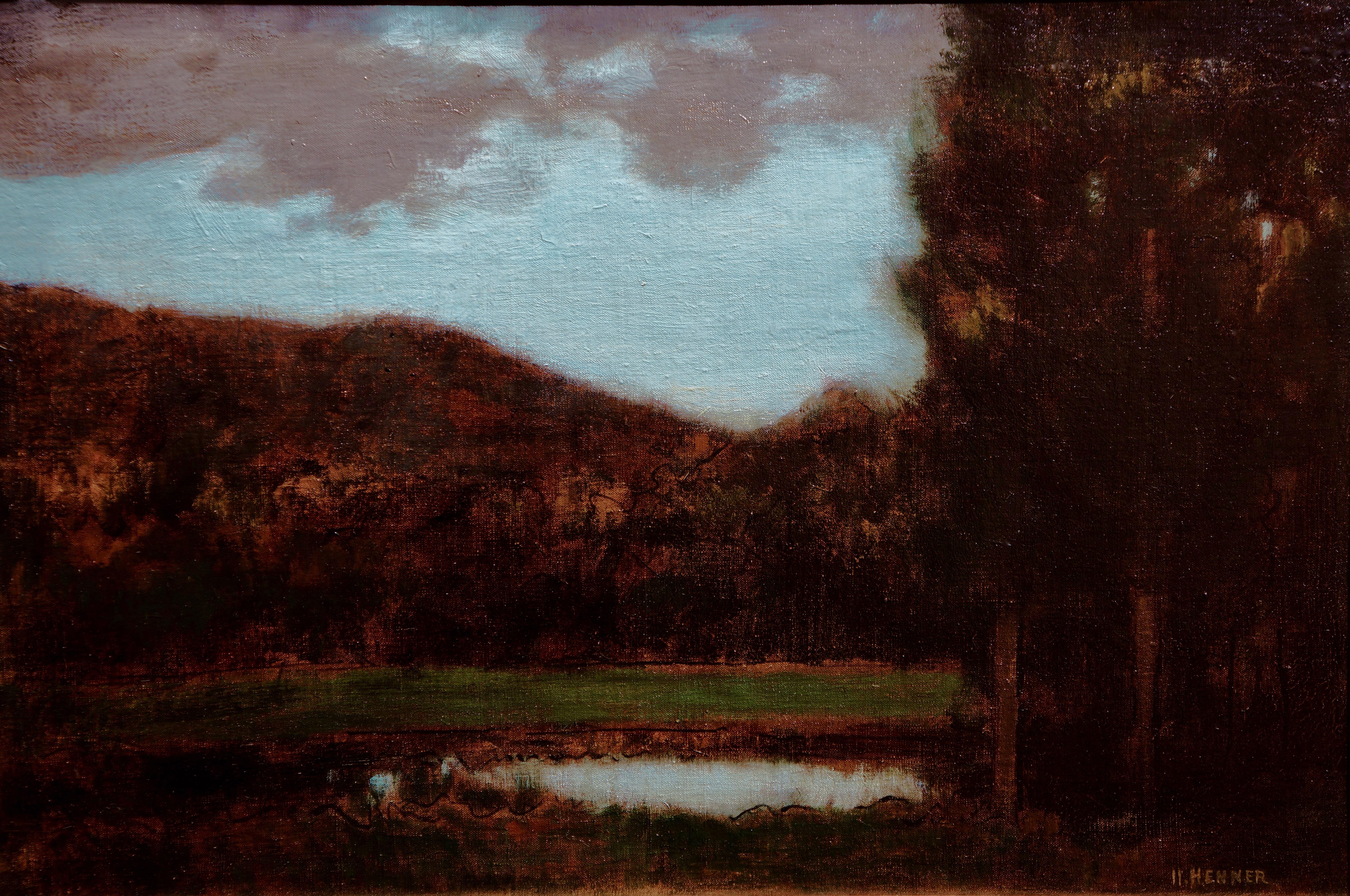 Jean-Jacques Henner Landscape Painting - The Valley of Munster after a Storm, ca, 1879
