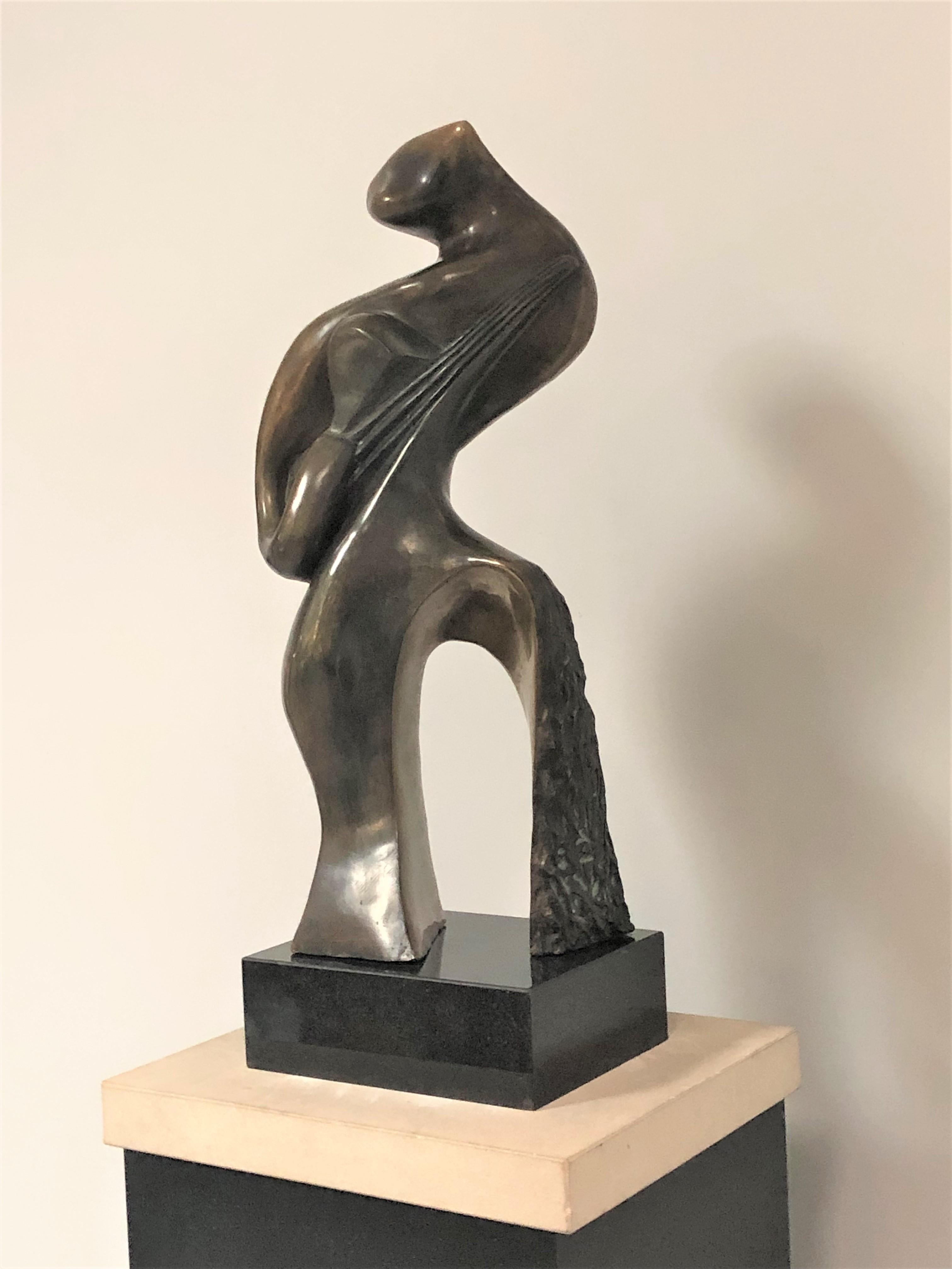 Cast Jean Jacques Porret Bronze Sculpture