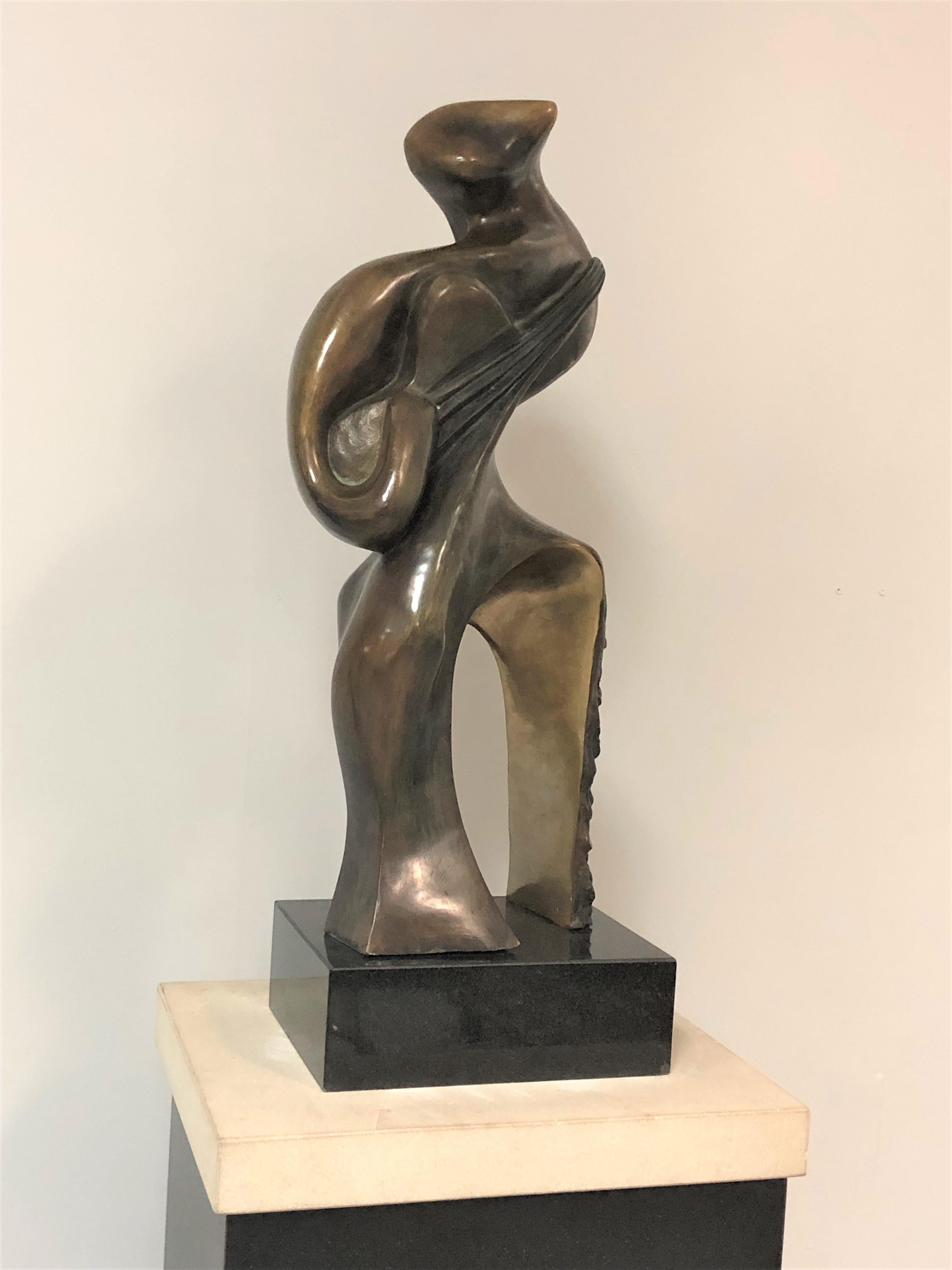 Jean Jacques Porret Bronze Sculpture In Good Condition In Miami, FL