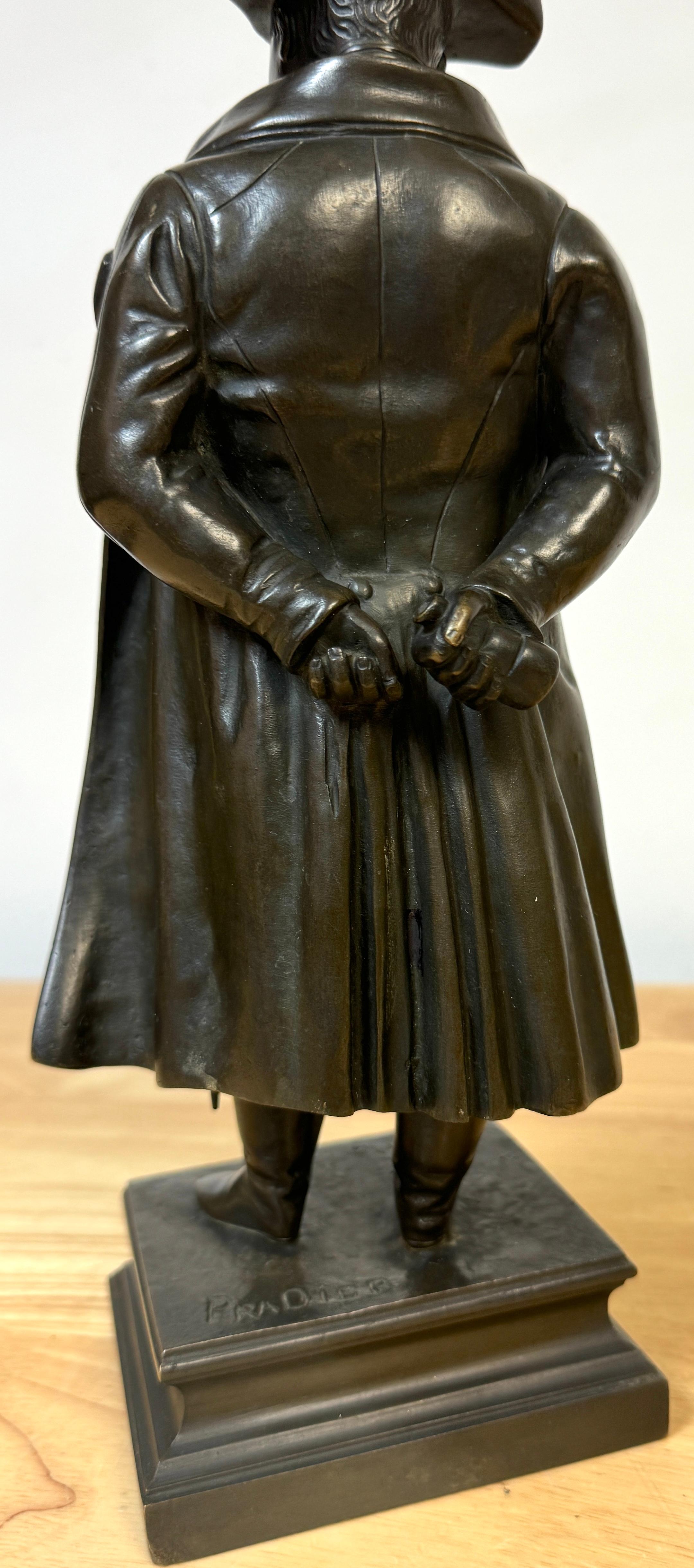 Jean Jacques Pradier (1790-1852) Bronze Napoléon Bonaparte en vente 12