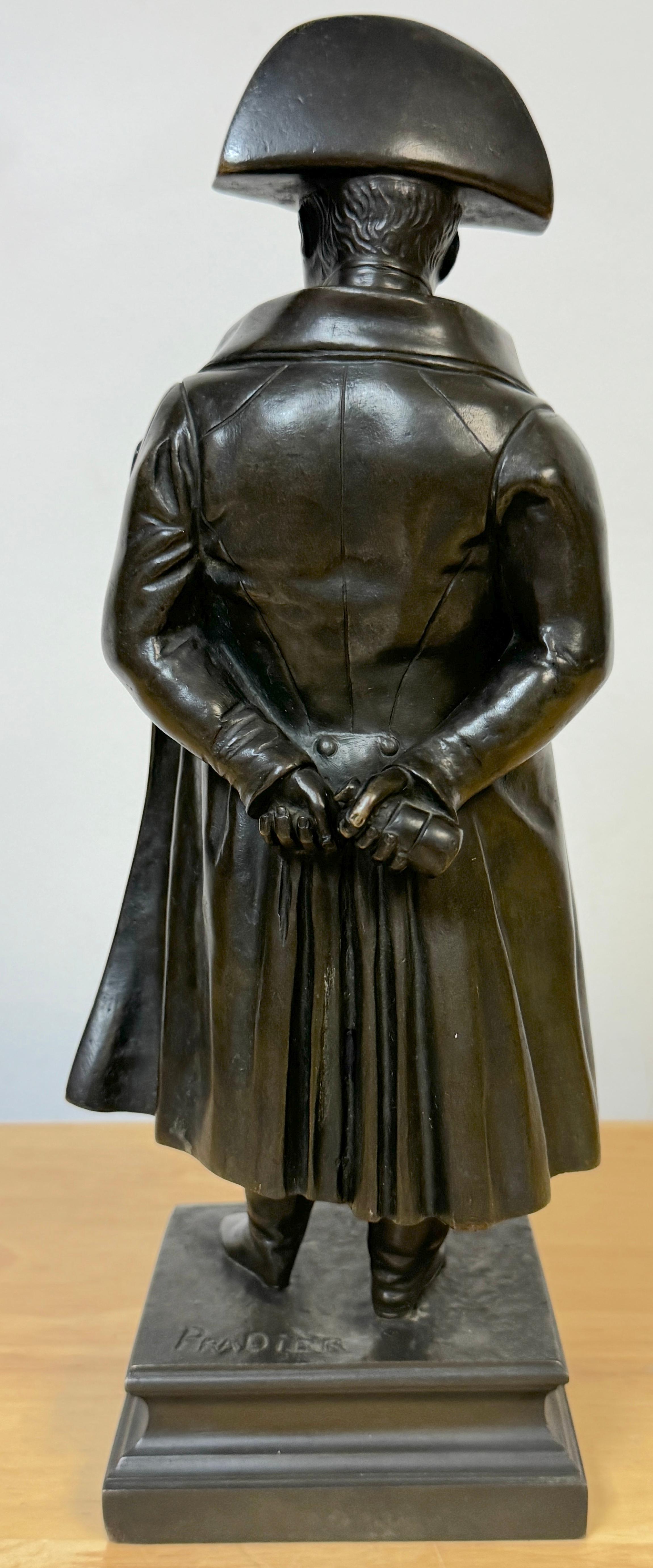 Jean Jacques Pradier (1790-1852) Bronze Napoléon Bonaparte en vente 2