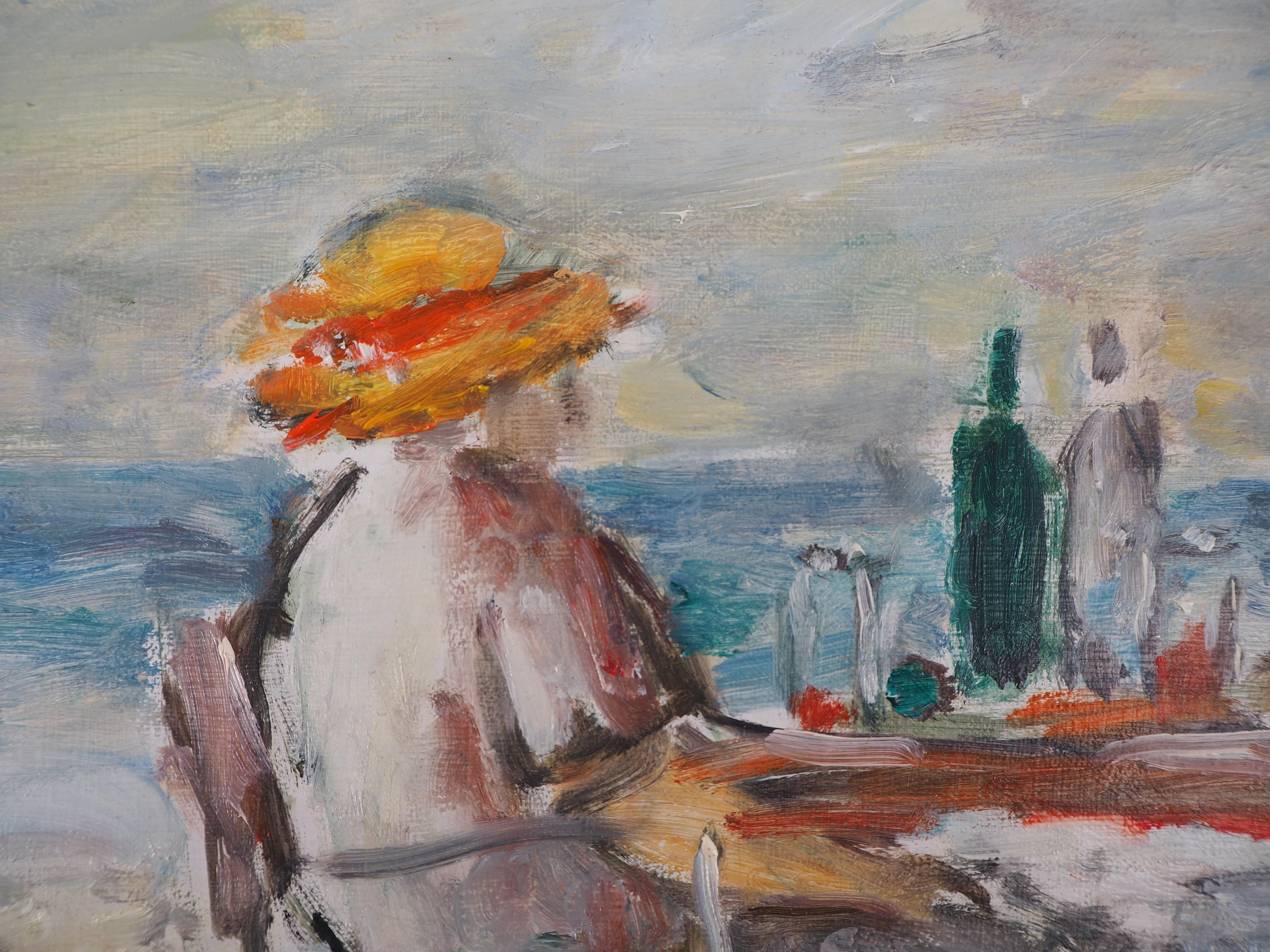 Jean-Jacques René
Pranzo in spiaggia

Pittura a olio su tela
Hansigned
33 x 41 cm (circa 13 x 16,1 pollici)
Titolo sul retro

Condizioni eccellenti