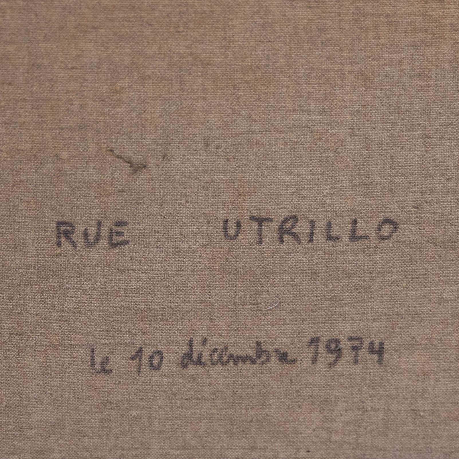 Jean-Jacques Rene (n.1943) - Escuela francesa Siglo XX Óleo, Rue Du Mont Cenis 1