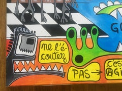 GO by Jean-Jacques Royo Unique Acrylic on Canvas