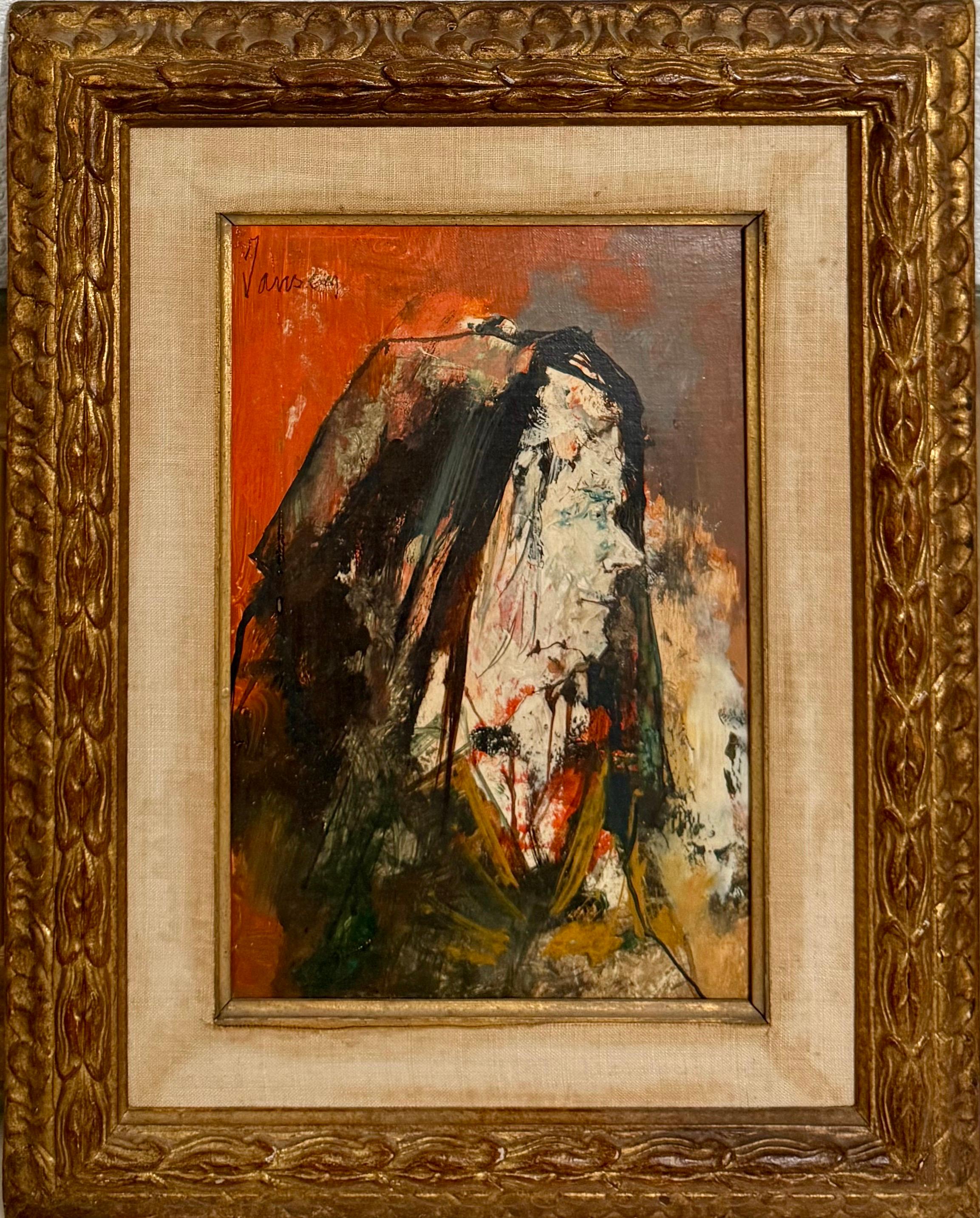 Jean Jansem (Hovhannes Semerdjian) 1920-2013
Hand signed upper left corner
Dimensions: 14 X 9.5   Framed  21 X 16.75
Jean Jansem (Hovhannes Semerdjian) 1920-2013
Bursa, Ottoman Turkish Empire 
Hovhannes "Jean" Semerdjian (Armenian: Հովհաննես