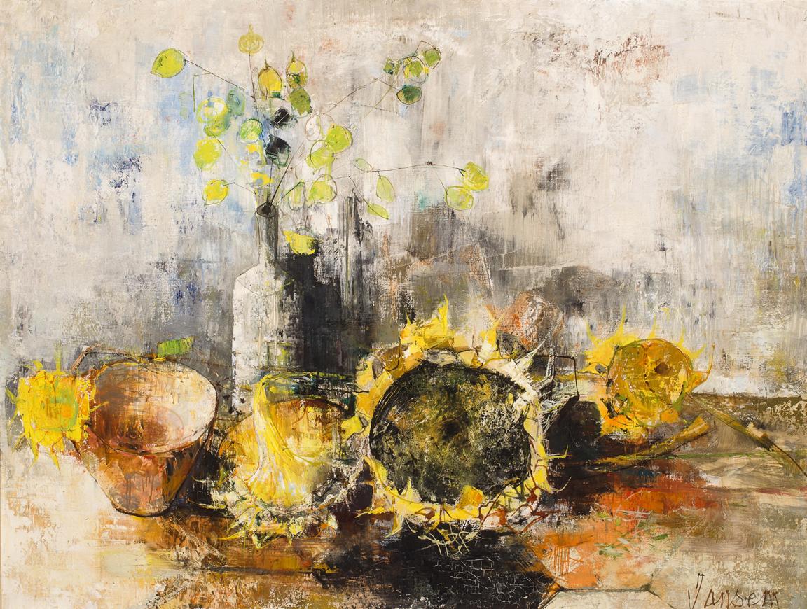 Still Life With Sunflowers, (Nature Morte Aux Tournesols)